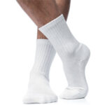 Men's White Socks